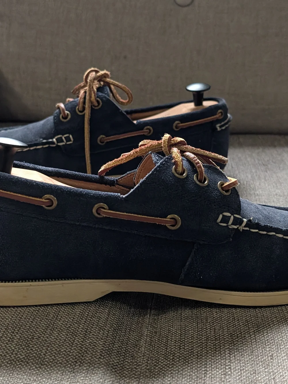 Polo by Ralph Lauren Men’s Navy Suede Casual Shoe